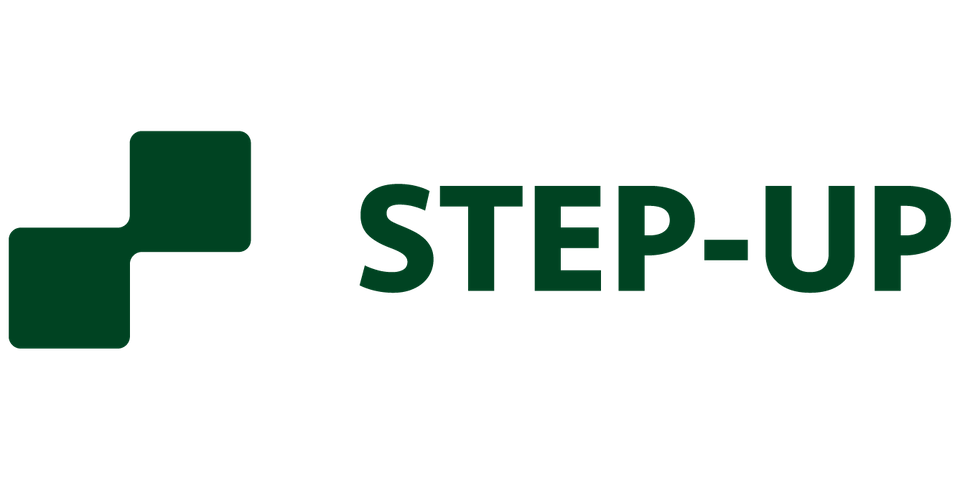 STEP-UP green logo